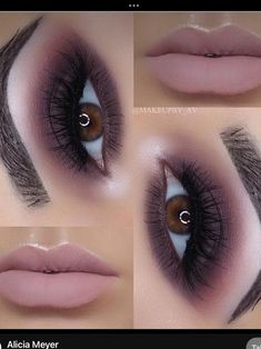 Machiaj Smokey Eyes, Makeup Ojos, Make Up Designs, Wedding Makeup Tips, Smink Inspiration, Purple Makeup, Beauty Make-up, Beautiful Eye Makeup, Makijaż Smokey Eye