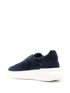 Hogan 580 Chunky low-top Sneakers - Farfetch Modern Suede Slip-on Sneakers, Navy Slip-on Low-top Sneakers, Navy Textured Sole Slip-on Sneakers, Navy Slip-on Sneakers With Textured Sole, Modern Slip-on Sneakers With Vibram Sole, Modern Slip-on Sneakers With Vulcanized Sole, Modern Slip-ons For Streetwear, Modern Slip-on Sneakers With Abzorb Midsole, H Logo