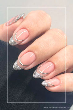 metallic nails designs