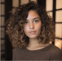 Curly Cut Shoulder Length, Long Bob Curly Hairstyles, Naturally Curly Bob Haircut, Curly Hair Lob, Lob With Side Part, Side Parting Hair, Long Curly Bob Haircut, Lob Curly Hair, Curly Long Bob