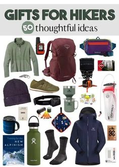 there are many different items that can be found in this travel guide for hikers