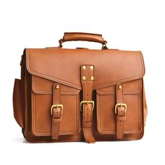 Wing Briefcase – Marlondo Leather Co. Kleen Kanteen, Leather Briefcase Men, The Wing, Leather Satchel Bag, Veg Tan Leather, Backpack Travel Bag, D Rings, Leather Notebook, Unique Bags