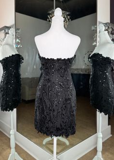 Jovani 40380 in Black. Also in stock in Neon Pink. Final Sale. Elegant Sequined Corset Dress, Elegant Embellished Fitted Corset Dress, Elegant Fitted Embellished Corset Dress, Elegant Sequined Corset Dress For Prom Season, Elegant Sleeveless Sequin Corset Dress, Elegant Sleeveless Corset Dress With Sequins, Embellished Fitted Corset Dress For Cocktail, Embellished Fitted Cocktail Corset Dress, Fitted Homecoming Dress