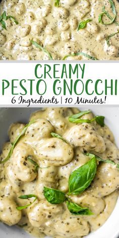 Chicken Gnocchi Pesto Soup, Basil Ricotta Gnocchi, Creamy Gnocchi With Sausage, Spinach Gnocci Meals, No Dairy Recipes Dinner, Pesto Gnocchi Recipes Chicken, Gnocchi And Pesto Recipes, Chicken Broccoli Gnocchi Recipes, Alfredo Gnocchi Recipes