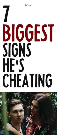 Here are the biggest signs he's cheating. Cheating Husband Signs, He's Cheating, Dating A Divorced Man, Benefits Of Being Single, Why Men Cheat, Cheating Boyfriend, Cheating Spouse, Divorced Men