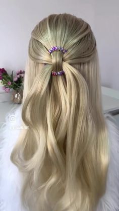 Edna Leite | vamos de tutorial bem rapidinho? atendendo a pedidos esse passo a passo super fácil #penteado #penteadosx #penteadosfaceis #videohair... | Instagram Fancy Hairstyles