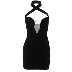 Please refer to our sizing chart for a guideline when choosing a size. 5 business days order processing time. 90% polyester 10% spandex Fitted V-neck Dress With Crisscross Straps, Fitted V-neck Backless Dress For Going Out, Elegant V-neck Dress With Crisscross Straps, Fitted Cross Back Dress For Date Night, Fitted Cross-back Dress For Date Night, Chic Backless V-neck Dress For Going Out, Fitted V-neck Backless Dress With Crisscross Straps, Elegant Cross Back Dress For Date Night, Date Night V-neck Mini Dress