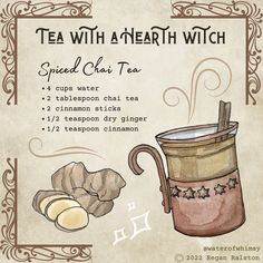 tea with a hearth witch spiced chai tea recipe