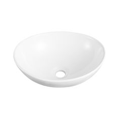 a white bowl shaped sink on a white background