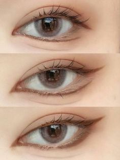 Bentuk Alis, Mekap Mata, Doll Eye Makeup, Korean Eye Makeup, Ulzzang Makeup, Swag Makeup, Eye Makeup Pictures, Ethereal Makeup, Pinterest Makeup