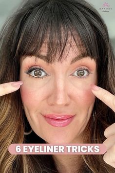 Eyes are the window to the soul. And they are one of my favorite things to play up when it comes to applying makeup! Our eyes are the first things people notice and focus on when we are communicating with one another. So enhancing them is key! Today, I'm sharing 6 eyeliner tips for aging eyes. #eyeliner #eyemakeup #beautyblogger #makeupartist Wrinkled Eyes Makeup, Aging Makeup Tips, Eyeliner On Older Women Eyes, Eye Makeup After 50 Over 50, Eyeliner In Your 30s, Aging Eye Makeup, Eyeliner Vs No Eyeliner, Makeup For Aging Eyes, Eyeliner For Women In Their 40s