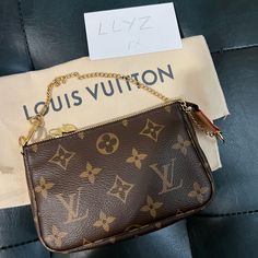 New Never Used Comes With Box And Dustbag Sf1211 Guaranteed Authentic Posh Fee Is 20% That’s Why Price Is High Ig Llyzie007 Lv Aesthetic, Mini Pochette Accessories, Minimalist Handbag, Bridal Floral Crown, Expensive Things, Louie Vuitton, Pochette Accessories, Lv Pochette, Louis Vuitton Crossbody Bag