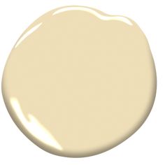 a white paint with a light yellow hue