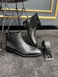 Berton Black Woven Pattern Chelsea Boots – brabion Black Leather Chelsea Boots, Botas Chelsea, Code Black, Summer 22, Loafer Sneakers, Woven Pattern, Black Chelsea Boots, Leather Chelsea Boots, Winter 2022