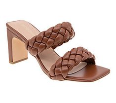 Includes 1 pair shoe Slide block heel sandal Braided straps Memory foam with green latex for added comfort Man-made Imported Eva Sandals With Padded Block Heel, Synthetic Ankle Strap Mules With Padded Heel, Braided Strap, Heel Sandal, Slides Shoes, Block Heels Sandal, Heeled Sandals, Block Heels, Memory Foam