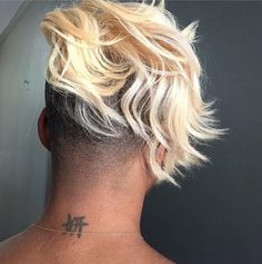 Short Blonde Hair Pixie, Asymmetric Hair, Asymmetrical Hairstyles, Blonde Short