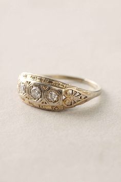 Vintage ring Art Deco Diamond Ring, Deco Diamond Ring, The Bling Ring, Art Deco Diamond, Deco Jewelry, Art Deco Ring, Art Deco Jewelry