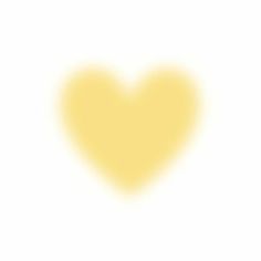 a yellow heart on a white background