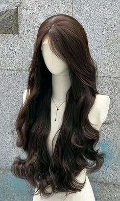 Korean Goddess Hair, Lavender And Blonde Hair, Relatable Illustrations, Pretty Hair Cuts, Haircuts For Long Hair With Layers, Hair Style Korea, Ribbon Hairstyle