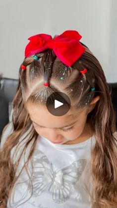 1.4M views · 106K reactions | Mais uma inspiração de Natal 🎄 🎀 . . . . . . . . #penteadoinfantil #mundorosa #maesemenina #penteadosinfantis #boavistarr #boavistaroraima | Natassia / Isa / Mel Natal