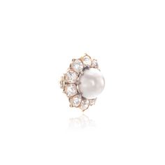 Fine natural pearl and diamond brooch, late 19th century | Vienna 1900: An Imperial and Royal Collection | 2023 | Sotheby's Diamond Brooch, Gold Bangles, Vienna, Fashion Ideas, Royal Family, Austria, Brooches