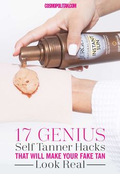 17 Genius Self-Tanner Hacks That Will Make Your Fake Tan Look Real Make Up Inspiration, Fake Tan, Tanning Lotion