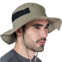 This Desert Style Wide Brim Hat Is The Perfect Mens Summer Hat / Uv Hats For Men. Made From Lightweight Nylon And Featuring Upf50+ Fabric Throughout, This Is The Perfect Summer Hat To Keep You Cool And Protected. Sizing And Dimensions: One Size Fits All Will Fit All Head Sizes From 22” To 24 ¼” Adjustable Toggle To Adjust To Desired Tightness Adjustable Chin Strap 3” Brim Fabric And Technical Features: Lightweight Nylon Fabric Upf50+ Waterproof Fast Drying Breathable Mesh Panelling Moisture Wicking Sweatband Liner #5029 Mens Beach Hats, Fishing Hats For Men, Mens Summer Hats, Camping Hat, Boonie Hat, Gardening Hat, Floppy Sun Hats, Mens Sun Hats, Desert Fashion