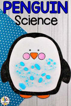 this penguin science project is perfect for kids to make