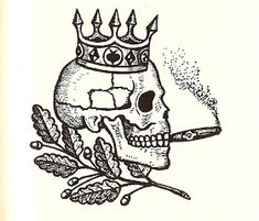 Skull Tattoo Meaning, Jail Tattoos, Tattoo Crane, Common Tattoos, Club Tattoo, Prison Tattoos, Sugar Skull Tattoos