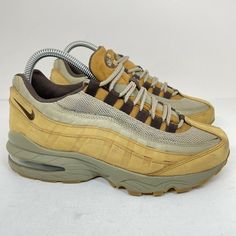 Nike Air Max 95 Winter PRM GS Shoes 943748-700 Bronze Bamboo Size 5.5Y Womens 7. •PRE-OWNED •GOOD CONDITION •NO RIPS •NO HOLES •NICE AND CLEAN •SIZE 5.5Y YOUTH •SIZE 7 US WOMEN •SEE PICTURES -YOU WILL RECEIVE THE ITEM IN THE PICTURE -GUARANTEED THE AUTHENTICITY OF THE PRODUCT -WE SHIP MONDAY THROUGH FRIDAY -NO HOLIDAY AND NO SATURDAY & SUNDAY SHIPPING -ONLY ACCEPT RETURNS IF THE ITEMS IS IN THE SAME CONDITION THAT WAS SENT TO YOU -FOR NEW FACTORY SEALED ITEMS THEY MUST NOT HAVE BEEEN OPENED TO B English Classroom Decor, English Classroom, Nike Air Max 95, Air Max 95, Puma Platform Sneakers, Saturday Sunday, Puma Sneaker, Classroom Decorations, Air Max