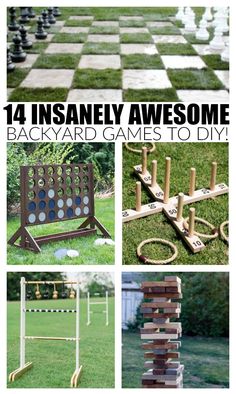 Fun Backyard Games, Fun Backyard, Outside Games, Outdoor Game, Garden Games, Backyard Playground, Yard Games, Backyard Diy Projects