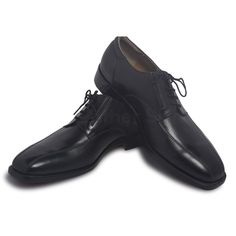 Everyone should own a pair of Derbys. They’re one of the most popular shoes on the market. Made of genuine leather, they are well-known for durability and quality. The smooth exterior adds to the classy, high-end fashion, luxurious style sense. If you are looking for a pair of shoes to vamp every outfit, this is the answer to your dilemma. These shoes will be worth every penny, so go ahead and invest in these comfortable and stylish lace-up shoes. Some of the best features of the product include: 100%genuine leather Derby style shoes Lace-up front Slit-design on both sides of the shoe Timeless Calf Leather Lace-up Shoes For Formal Occasions, Timeless Semi-formal Lace-up Calf Leather Shoes, Leather Lace-up Loafers For Business, Elegant Leather Lace-up Oxfords, Luxury Formal Lace-up Shoes With Leather Sole, Elegant Lace-up Shoes With Rubber Sole For Business Casual, Formal Lace-up Shoes With Rubber Sole And Plain Toe, Elegant Moc Toe Oxfords For Galas, Elegant Lace-up Cap Toe Shoes For Galas