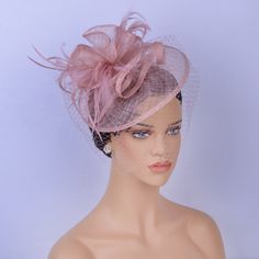 Hello!Welcome to our shop of 365daysCreations product information: Season: All Season Gender:Female Occasion: Party,Wedding,Melbourne cup,Kentucky Derby Material: Feather,Veil,Sinamay With 1.2cm satin headband at the back Color:Blush pink Pink Cloche Fascinator For Church, Pink Cloche Fascinator For Party, Pink Summer Hat For Events, Umbrella Wedding Decorations, Fascinator With Veil, Feather Veil, Sheer Gloves, Lace Umbrella, Lace Parasol