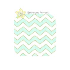 a green and white chevroned pattern with the words buttercup forest on it