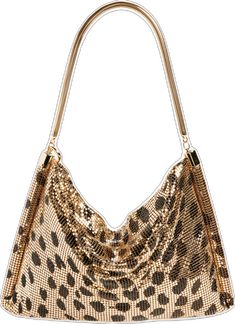 Gold Shoulder Bag With Detachable Strap For Fashion, Evening Leopard Print Shoulder Bag With Detachable Strap, Leopard Print Shoulder Bag With Detachable Strap For Evening, Evening Shoulder Bag In Leopard Print With Detachable Strap, Elegant Evening Shoulder Bag In Leopard Print, Evening Leopard Print Bag With Detachable Strap, Evening Bags With Leopard Print And Detachable Strap, Evening Bags With Detachable Strap In Leopard Print, Party Leopard Print Rectangular Bag