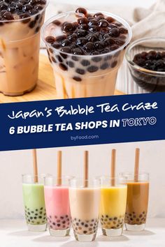 Bubble tea is gaining popularity in Japan, with bubble tea shops popping up all over Tokyo. This should come as little surprise, as the Taiwanese beverage has gained worldwide popularity ever since its inception in the 1980s. Bubble tea, also known as boba, has now hit a boom in Japan and is a hit with the youths of Japan. #japanesefood #japan #japanaesthetic #food #byfood #japanbyfood