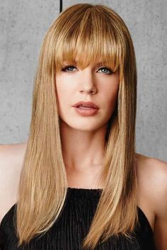 Fringe Top of Head Bang Hair Piece by Hairdo Blonde Fringe, Human Lace Front Wigs, Eva Gabor, Best Wig Outlet, Wig Companies, Frontal Hairstyles, Fringe Top, Hair Toppers, Head Piece