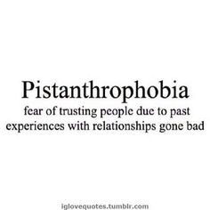 the words pistathrophobia are written in black and white on a white background