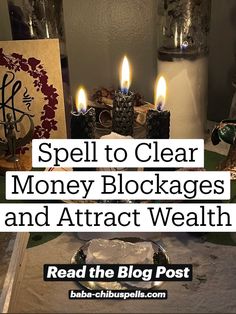 Eliminate money blockages and attract wealth with this powerful spell. Designed to clear financial obstacles, this spell helps you open the path to abundance and prosperity. Perform this ritual to start seeing positive changes in your financial situation. Contact us Today Abundance Spells, Money Spells Magic, Clearing Energy, Spells That Actually Work, Remove Blockages, Candle Magic Spells, Prosperity Spell