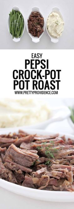 an easy recipe for crock pot roast