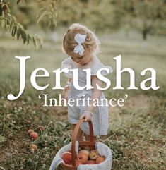 Biblical girl name Jerusha. Hazel Name Aesthetic, Jewish Names And Meanings, Bible Names For Girls With Meaning, Biblical Names For Girls With Meaning, Jessie Name Meaning, Hebrew Girl Names And Meanings, Hazel Name, Bible Baby Names, Meaningful Baby Names