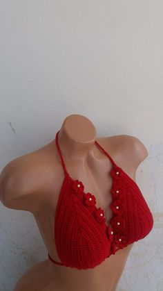 Handmade crochet halter tops You will absolutely unique and fabulous on any beach or pool party.This top is perfect for hot summer days to wear with shorts, skirts or jeans. Suitable for sunbathing but not recommended for swimming as it will get heavier, can stretch a bit and won't get dry in a few minutes. Perfect for the summer. You will feel yourself so comfortable and trendy with this top! Size: One size will fit S and M. (Custom order is possible) Please, contact me if you would like to mak Simpsons Costumes, Crochet Bandeau Top, Aviator Hat, Crochet Tank Top, Crochet Halter, Crochet Halter Tops, Crochet Tank, Shorts Skirts, Halter Tops