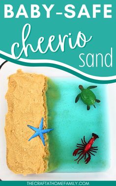 the baby - safe cheeto sand is an easy and fun activity for toddlers to play with