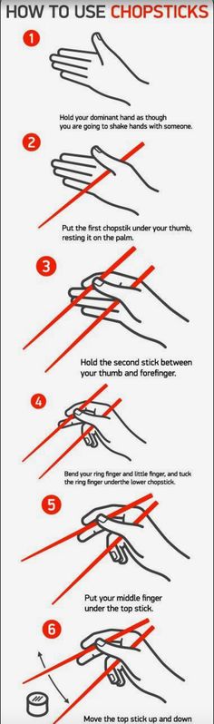 Chopsticks. How To Use Chopsticks, Using Chopsticks, Bahasa Jepun, Materi Bahasa Jepang, Dining Etiquette, Seni Dan Kraf, Everyday Hacks, Korean Words, Kraf Diy