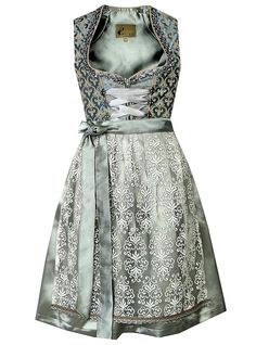 PRICES MAY VARY. Please see the women's dirndl dress measurements chart to guarantee fit. When between two sizes, order one size up Traditional dirndl dress with cotton lining, the lace apron is made of 100% polyester, the skirt of Dirndl Dress is 60cm Dirndl dress colour: petrol blue green with gray floral motifs , hidden pocket, front zip closure,matching high quality buttons Our german dirndl dress ideal for Bavarian Oktoberfest, Carnival Time, Halloween, or any theme fancy dress party Tradit German Dirndl Dress, Bavarian Dress, German Dress Dirndl, Ceremonial Clothing, Lace Apron, German Dress, Blue Costumes, Dirndl Dress, Dress Modern