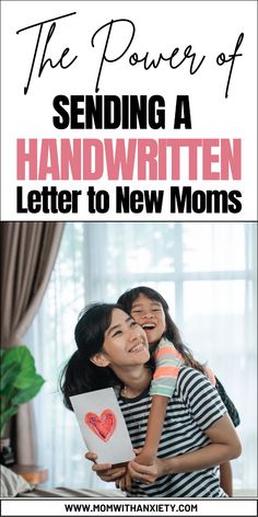 the power of sending a handwritten letter to new moms