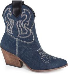 Western Style Denim Blue Boots For Fall, Western Denim Blue Boots For Fall, Denim Blue Western Boots For Fall, Western Denim Boots With Round Toe, Western Denim Boots, Western Style Denim Blue Boots With Round Toe, Western Boots With Round Toe In Denim Blue, Denim Blue Western Boots With Round Toe, Denim Boots With Round Toe For Fall