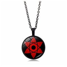 PRICES MAY VARY. Perfect, unisex gift for all fans of the popular anime / manga series Size: Chain Length - 45cm, Pendant Diameter - 25mm Weight: 0.6oz (17g) Material: Metal (Zinc Alloy) 100% Satisfaction Guaranteed or Full Refund These beautiful necklaces are inspired by the eye patterns of the infamous ninja clan. Our high-quality jewelry accessories are great gifts any fan of the Japanese TV / comic series. If you have any questions about our products or merch, please feel free to contact us Sasuke Mangekyou Sharingan, Sasuke Mangekyou, Sharingan Eyes, Mangekyou Sharingan, Cosplay Jewelry, Eye Pattern, Cabochon Pendant, Pearl Types, Unisex Gifts