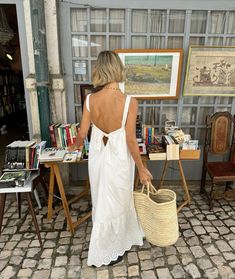 Tie Back Dress, Small Town Girl, Long Walks, Coffee Cozy, Vintage Market, Fashion Fits, Back Dress, Tie Dress, Spring Collection