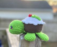 Who would not want to get this in their Christmas stocking? It is so adorable. Indulge in the sweetness of the holiday season with a delightful twist on tradition – the Amigurumi Christmas Pudding Turtle Crochet Pattern! Combining the … Read More...